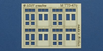 M TT0-47c TT:120 of 4 double doors with square transom type 2